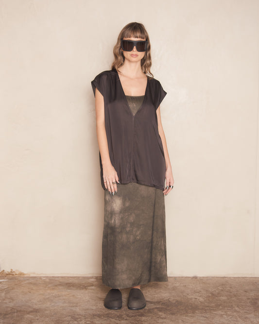 Dark Dust Dylan V-Neck Tank Top