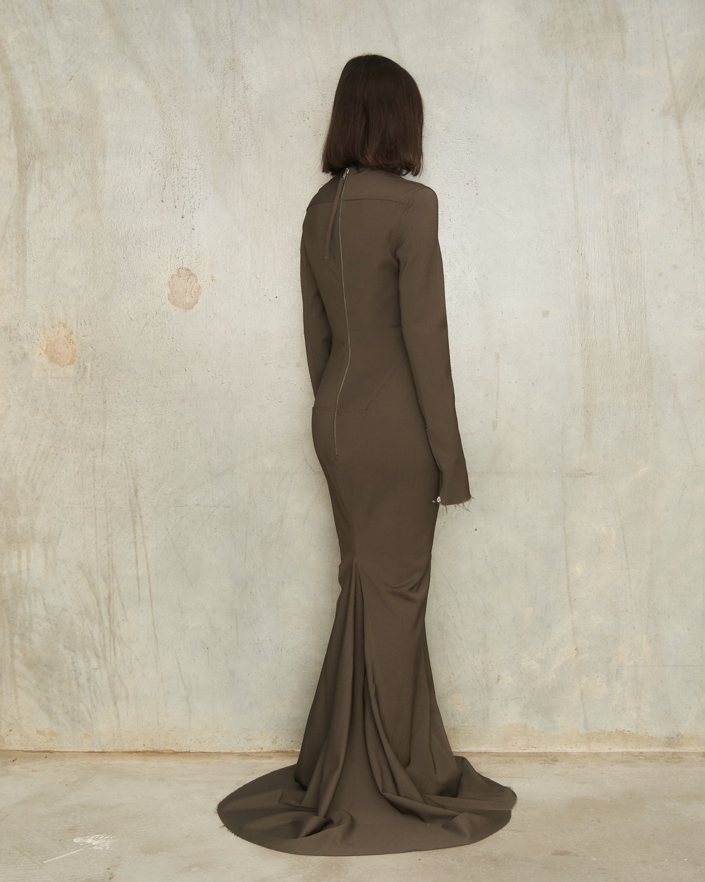 Dark Dust Maillot Gown