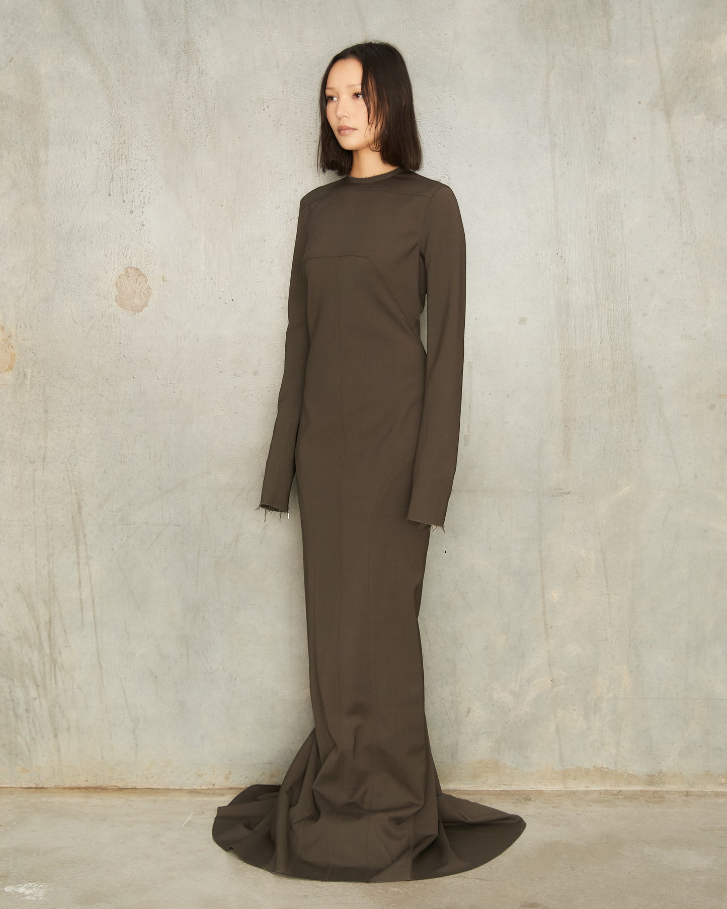 Dark Dust Maillot Gown