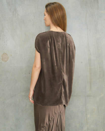 Dark Dust Velvet Floating Top
