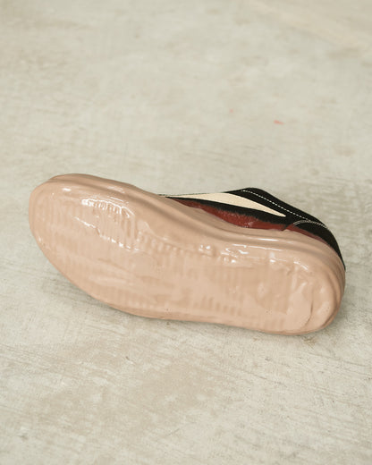 Black Beige Vintage Sneakers