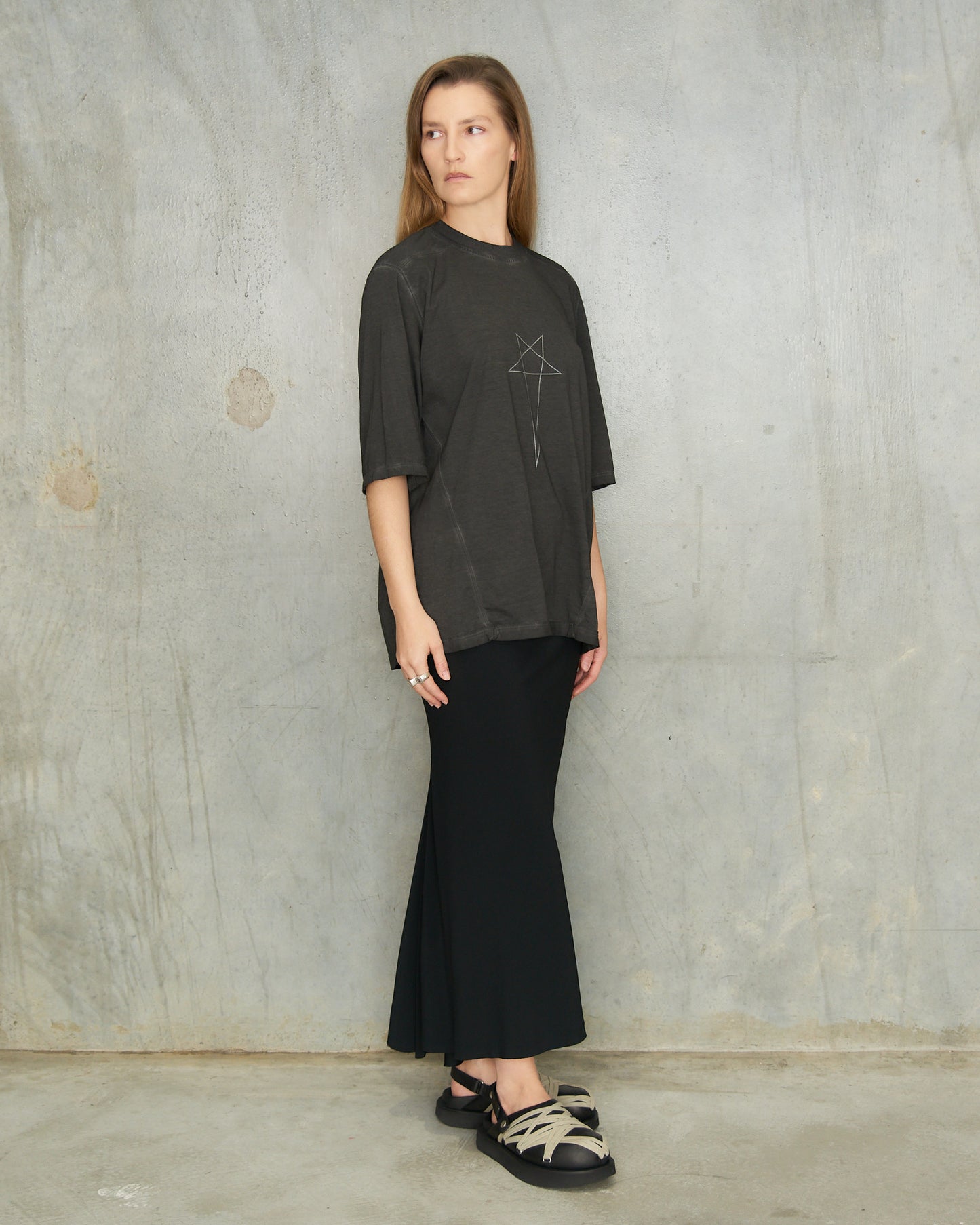Black Pentagram Walrus T-Shirt