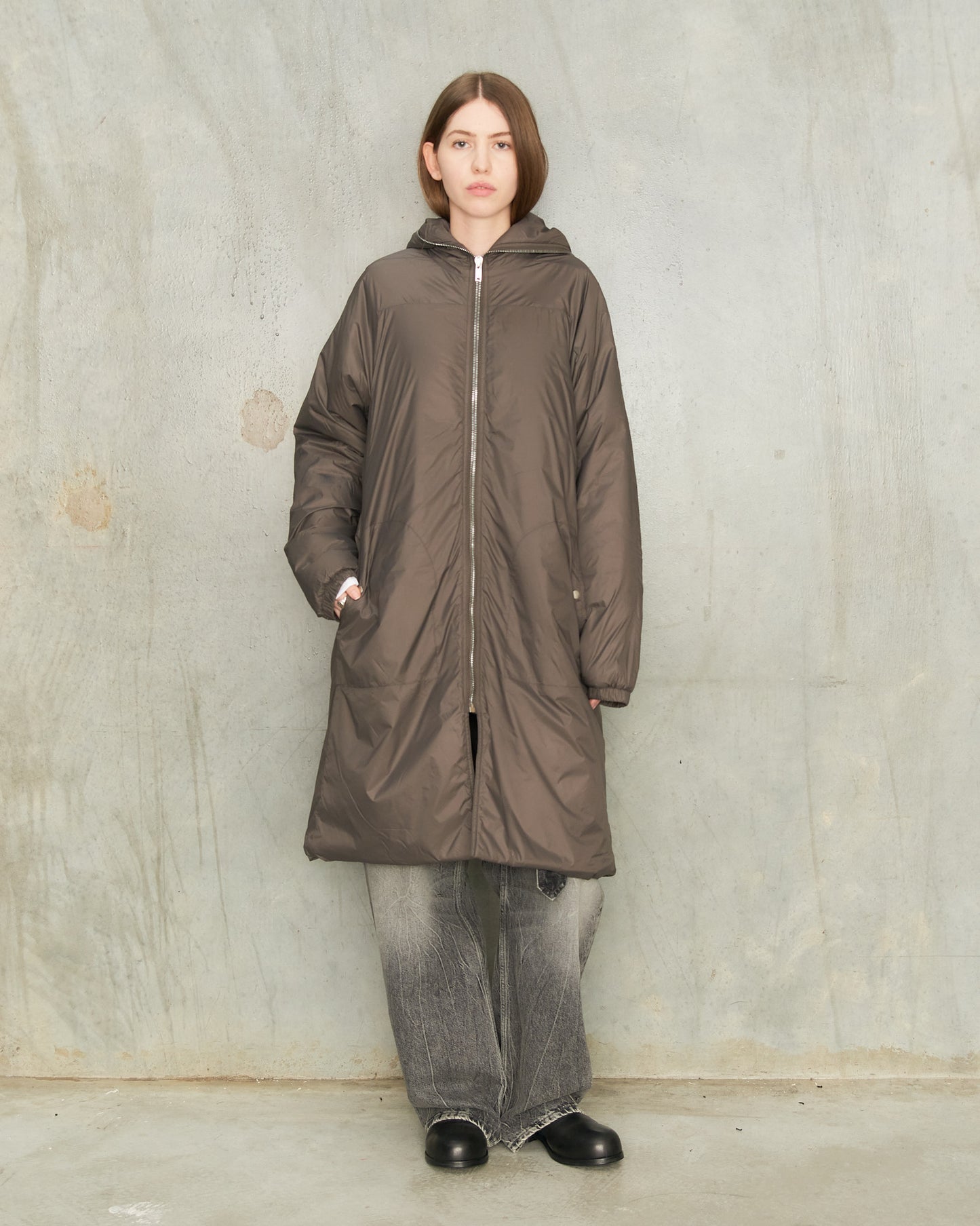 Bronze Windbreaker Coat