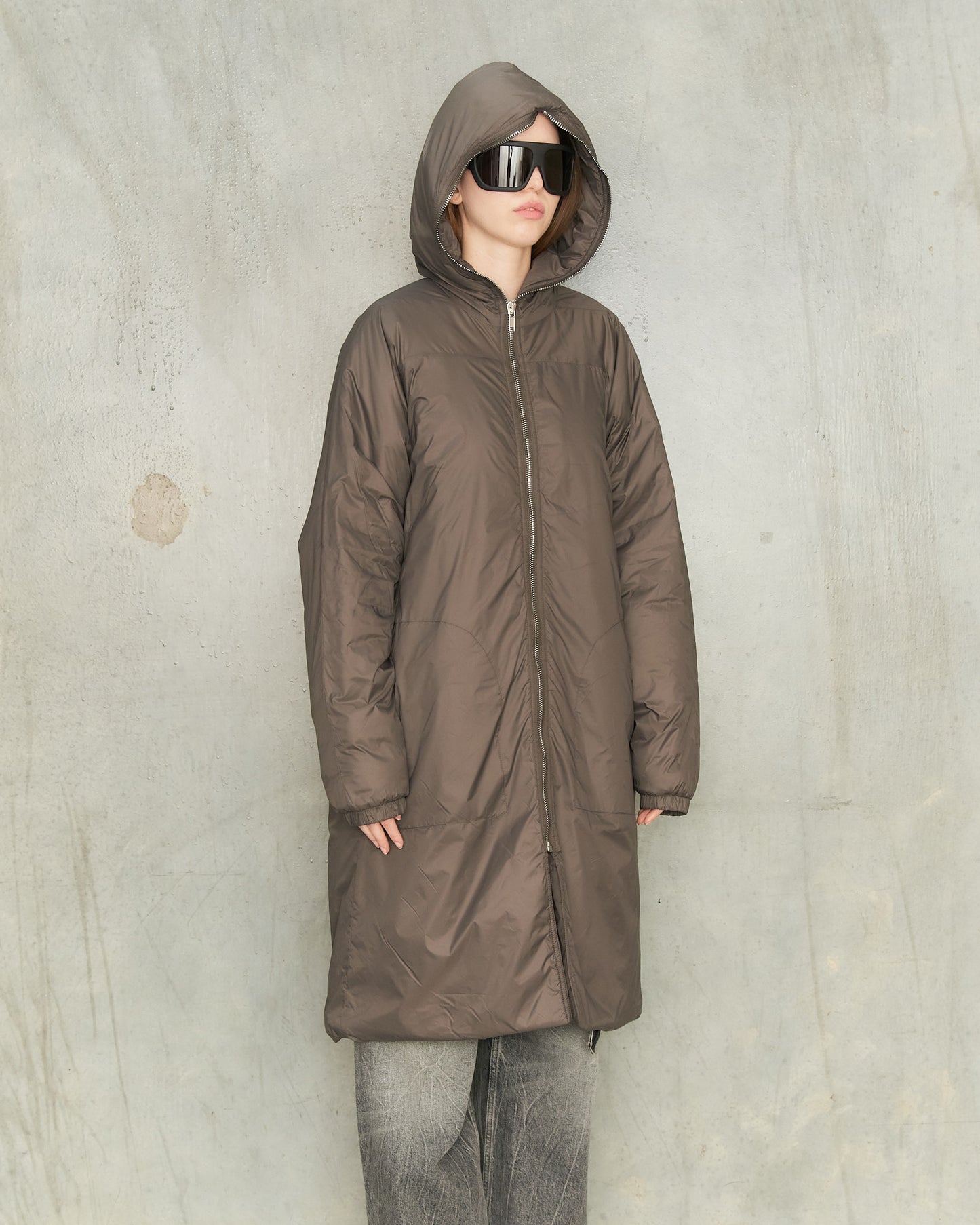 Bronze Windbreaker Coat