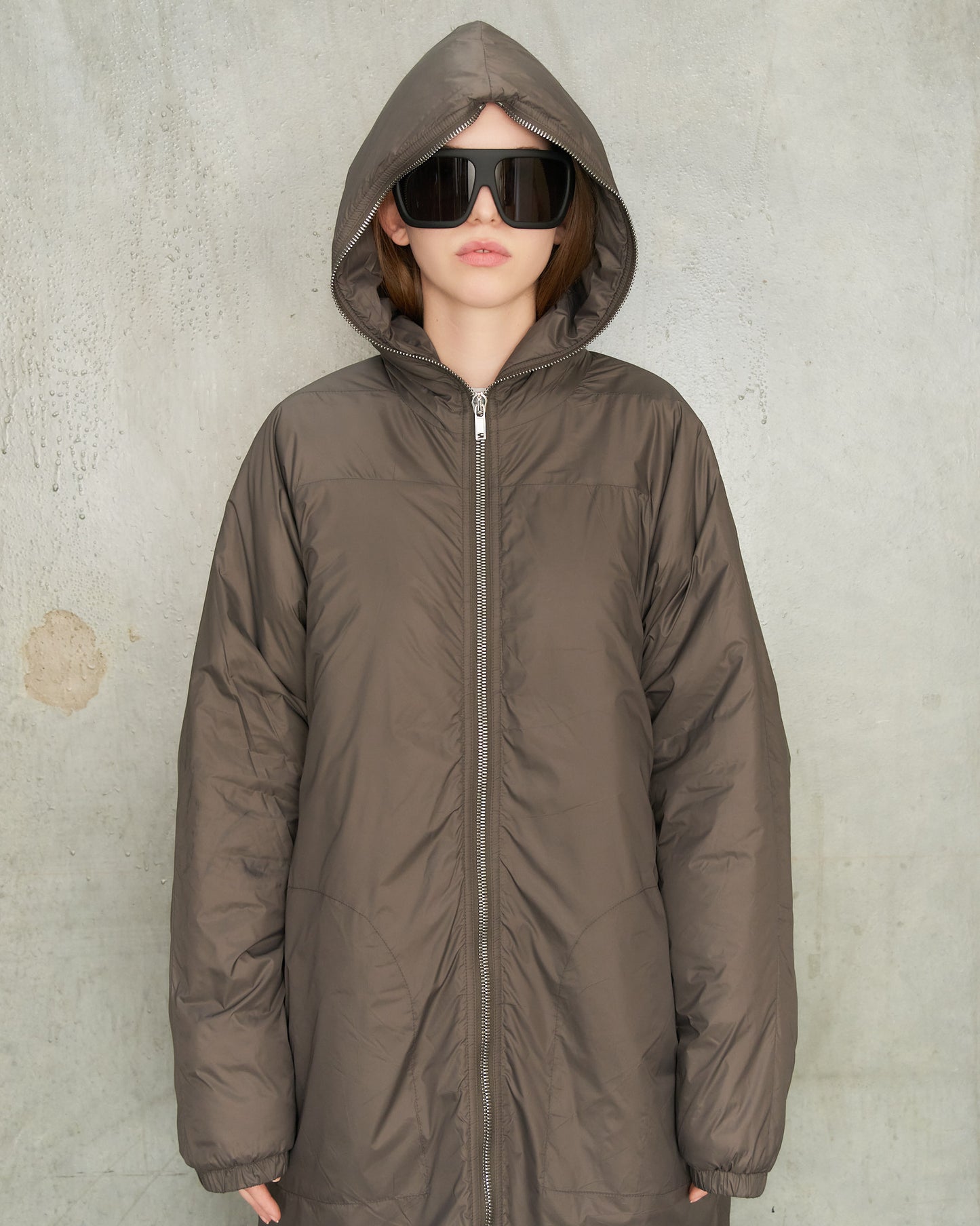 Bronze Windbreaker Coat