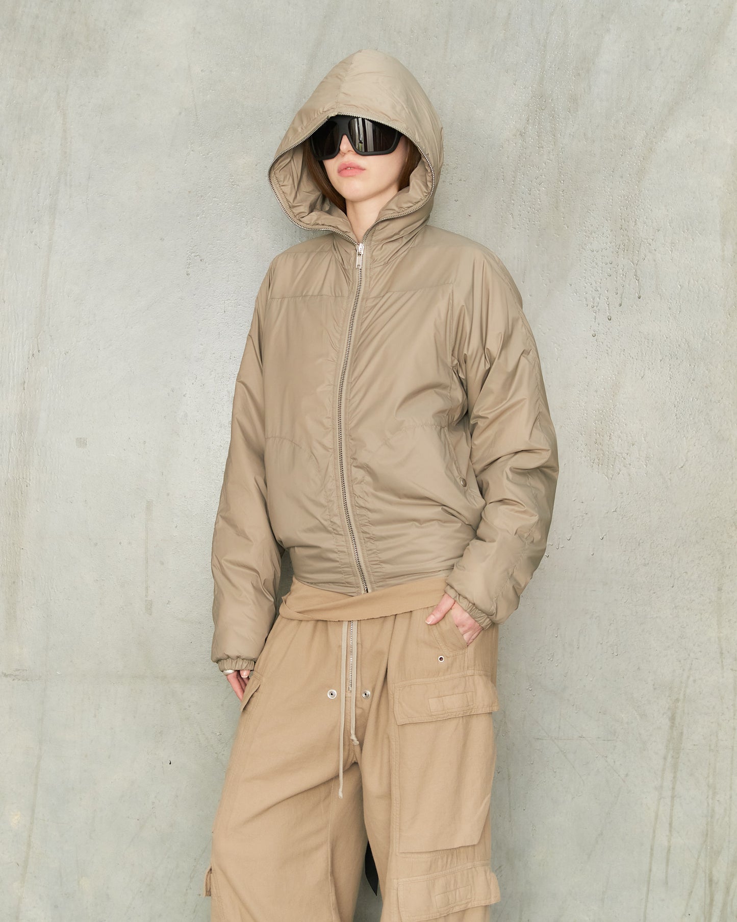 Dirty Pearl Padded Windbreaker