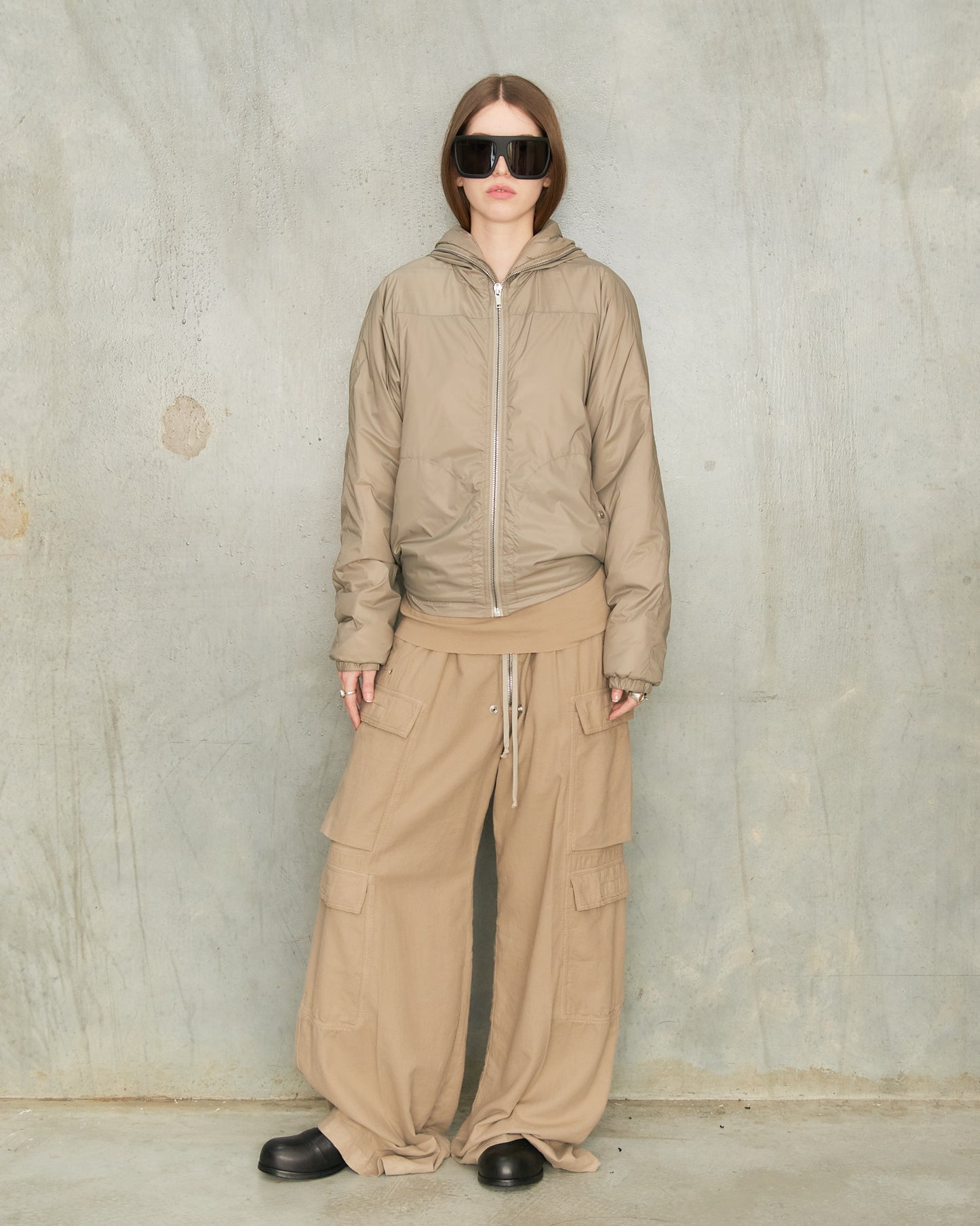 Dirty Pearl Padded Windbreaker