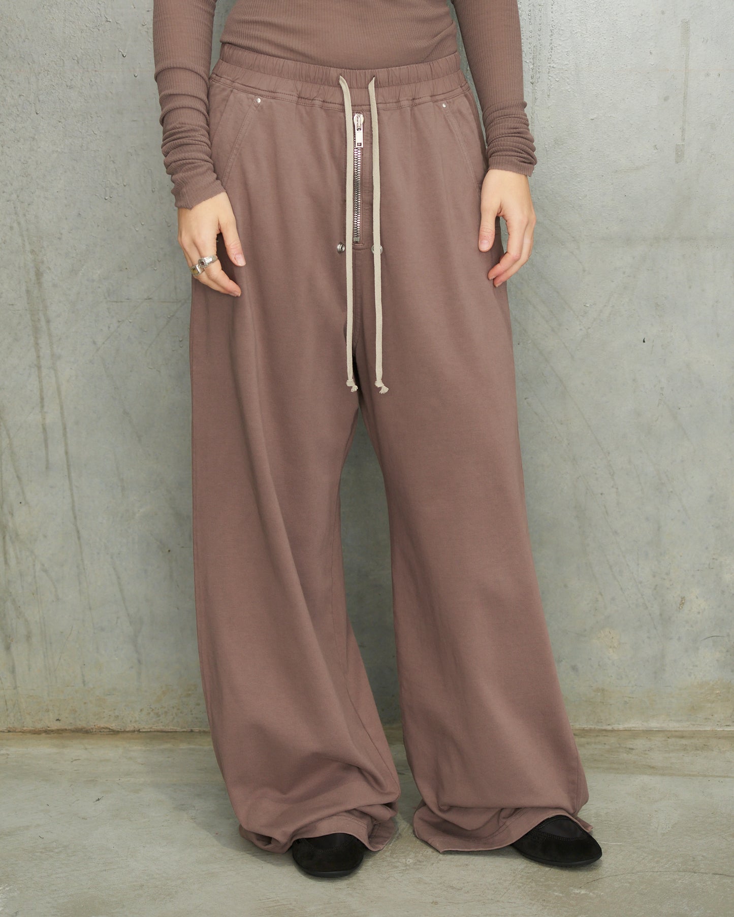 Grape Geth Belas Knit Pants