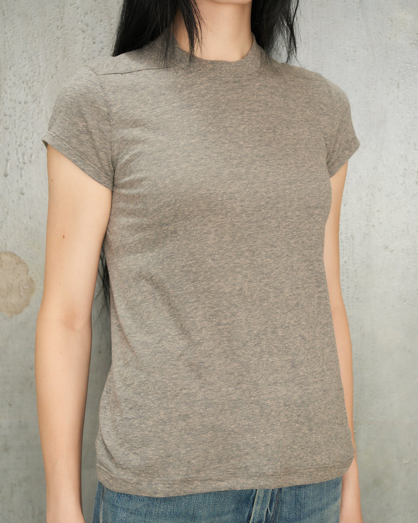 Grey Melange Level T-Shirt