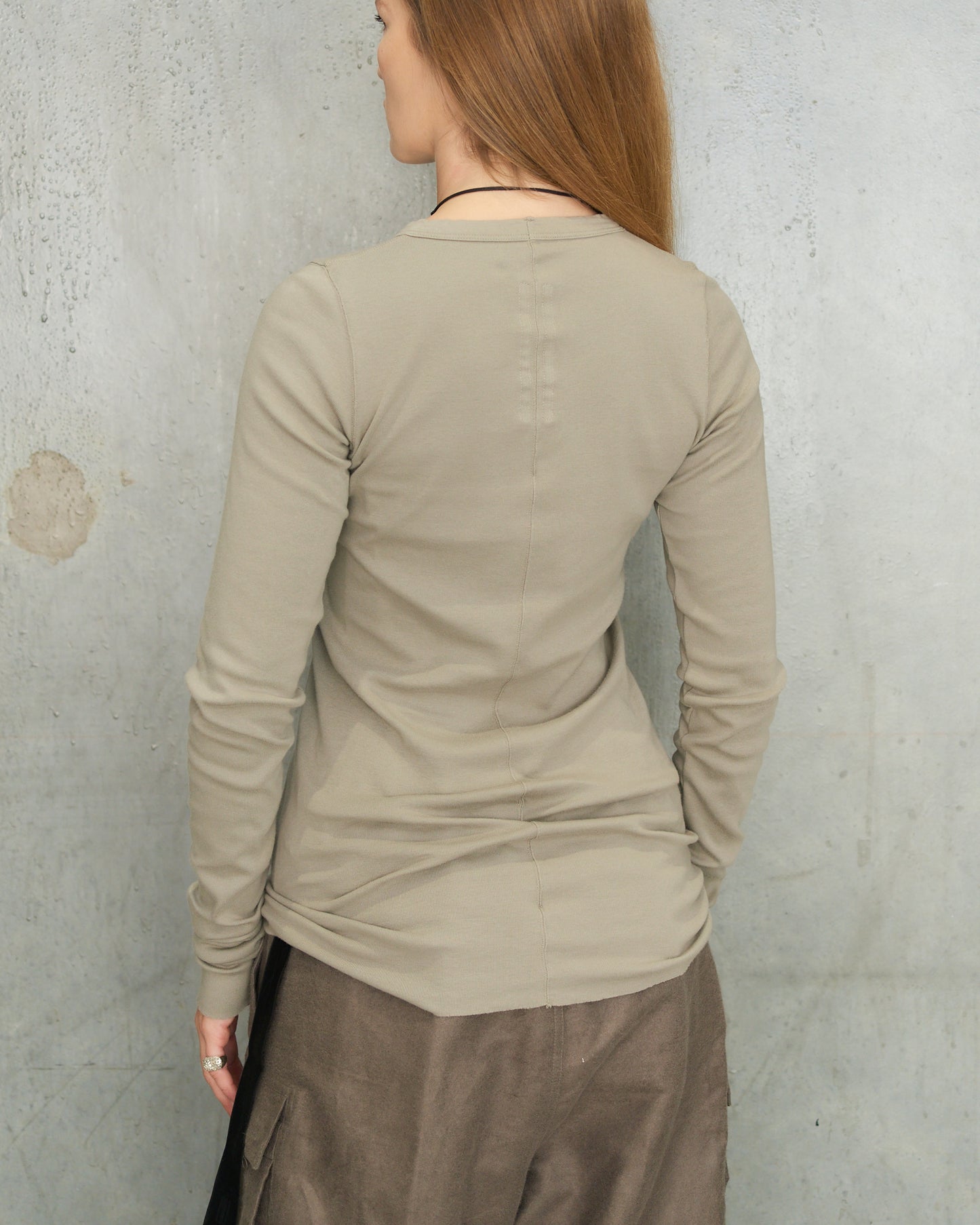 Mineral Knit Long Sleeve Top