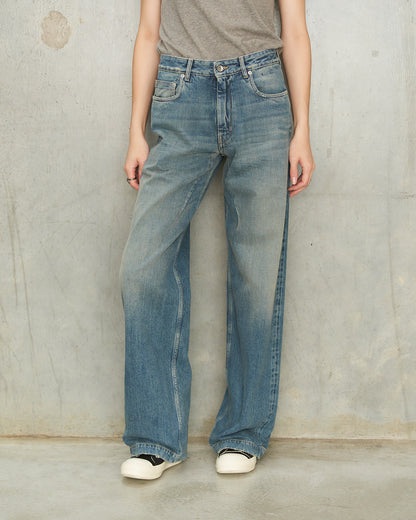 Washed Indigo Geth Jeans