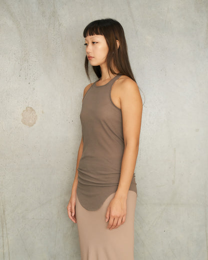 Dust Silk Rib Tank
