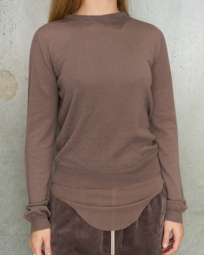 Grape Level Biker Sweater