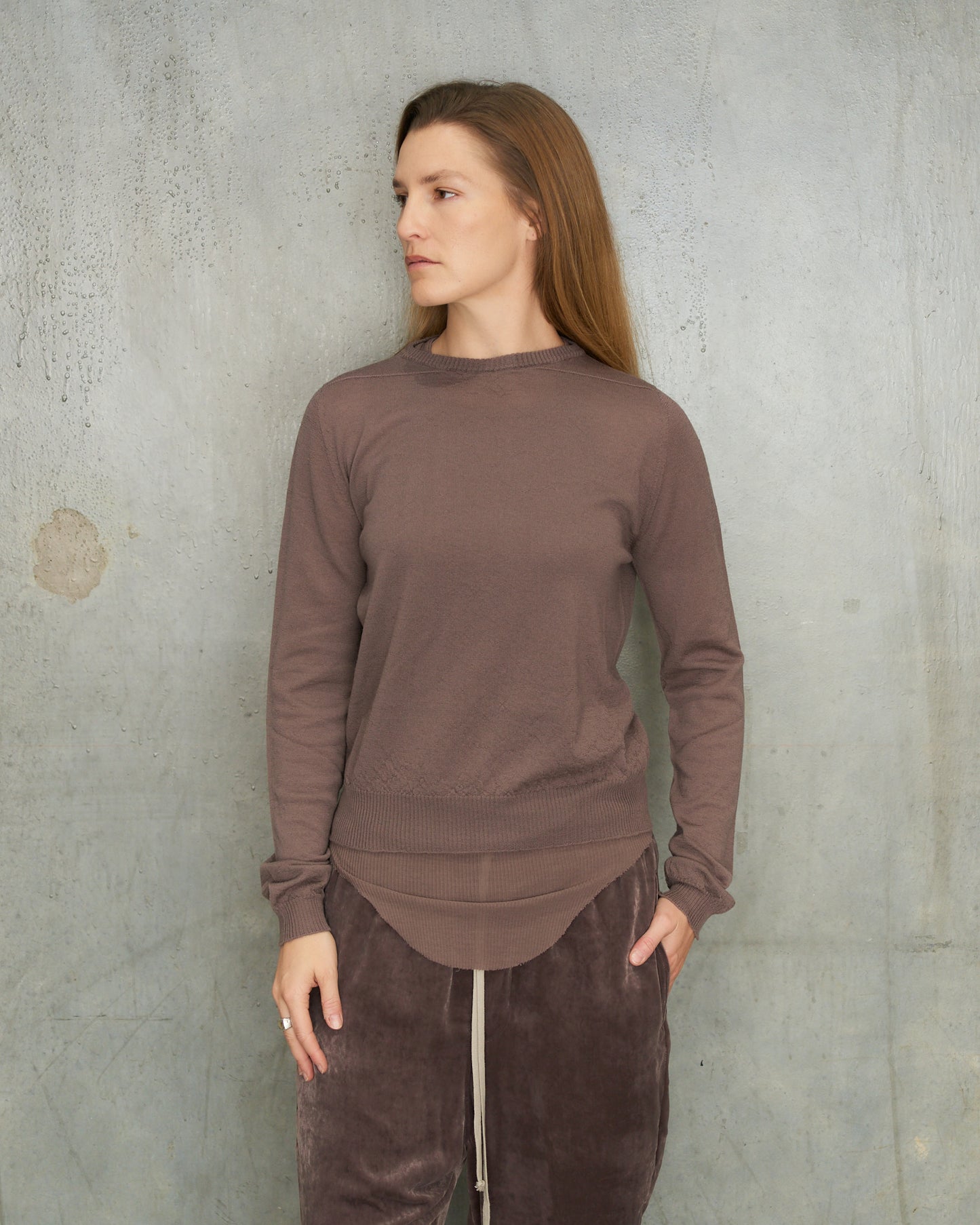 Grape Level Biker Sweater