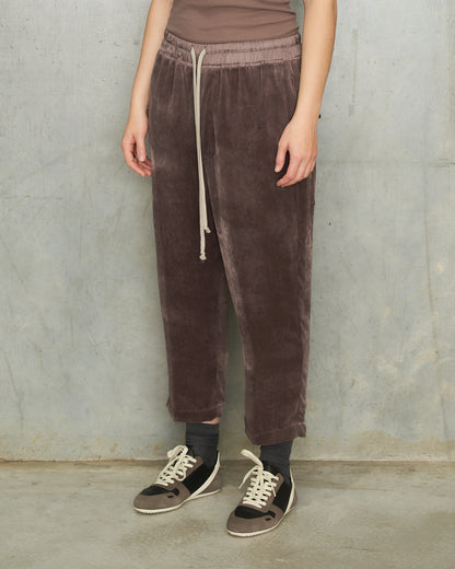 Grape Velvet Astaires Pants