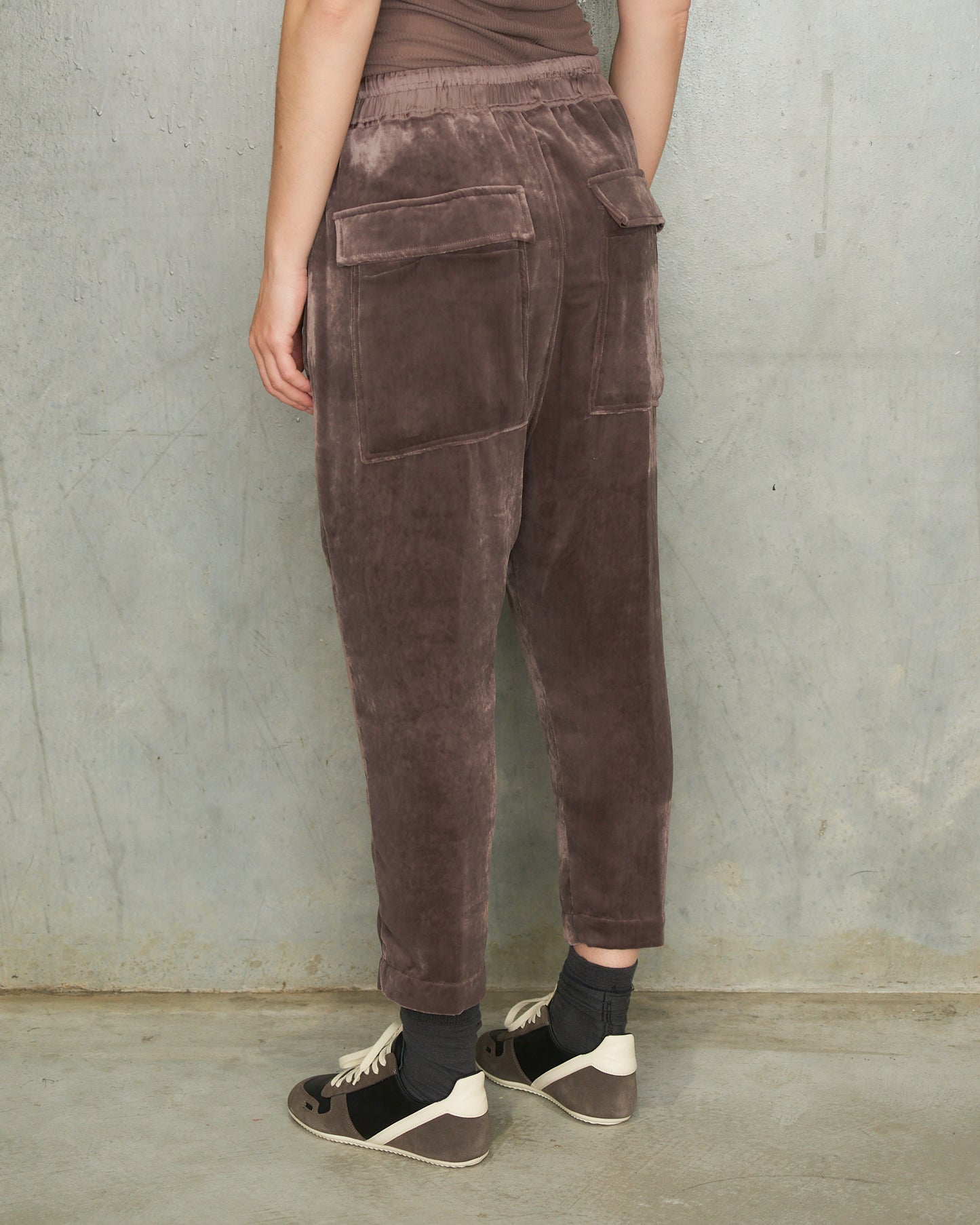 Grape Velvet Astaires Pants