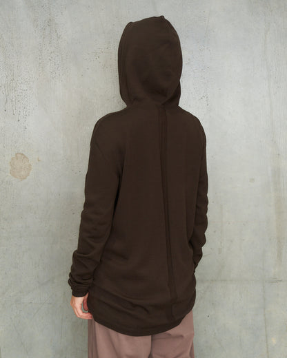 Grease Wool Knit Hoodie