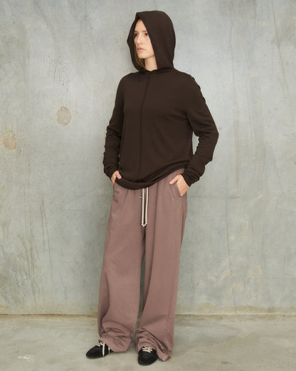 Grease Wool Knit Hoodie