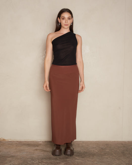 Henna Classic Bias Skirt