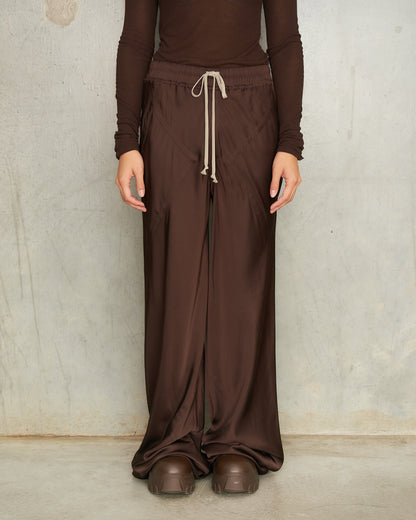 Mahogany Drawstring Bias Pants