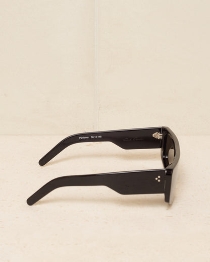 Black Performa Temple Sunglasses
