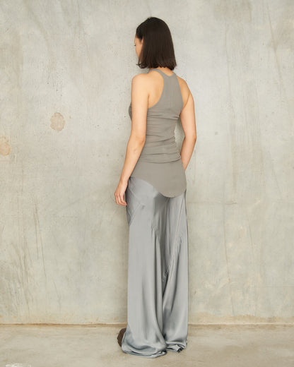 Washed Indigo Bias Pants