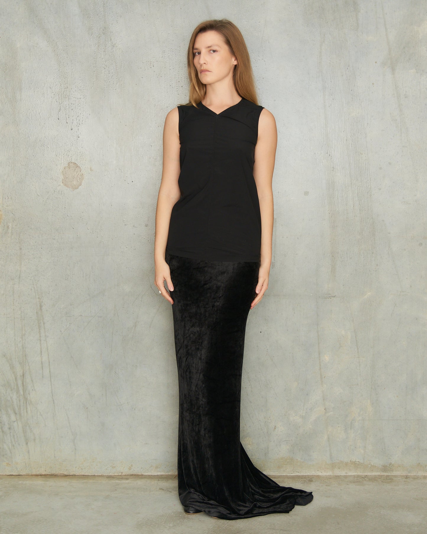 Rick Owens Black Sleeveless Top