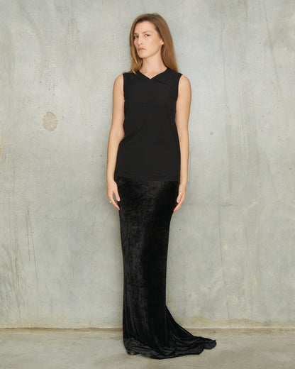 Rick Owens Black Sleeveless Top