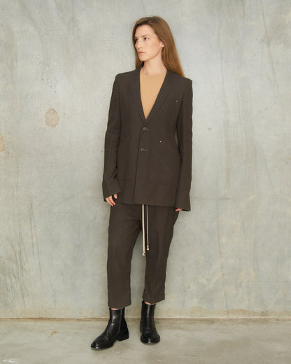 Rick Owens Dark Dust 2 Piece Studded Suit
