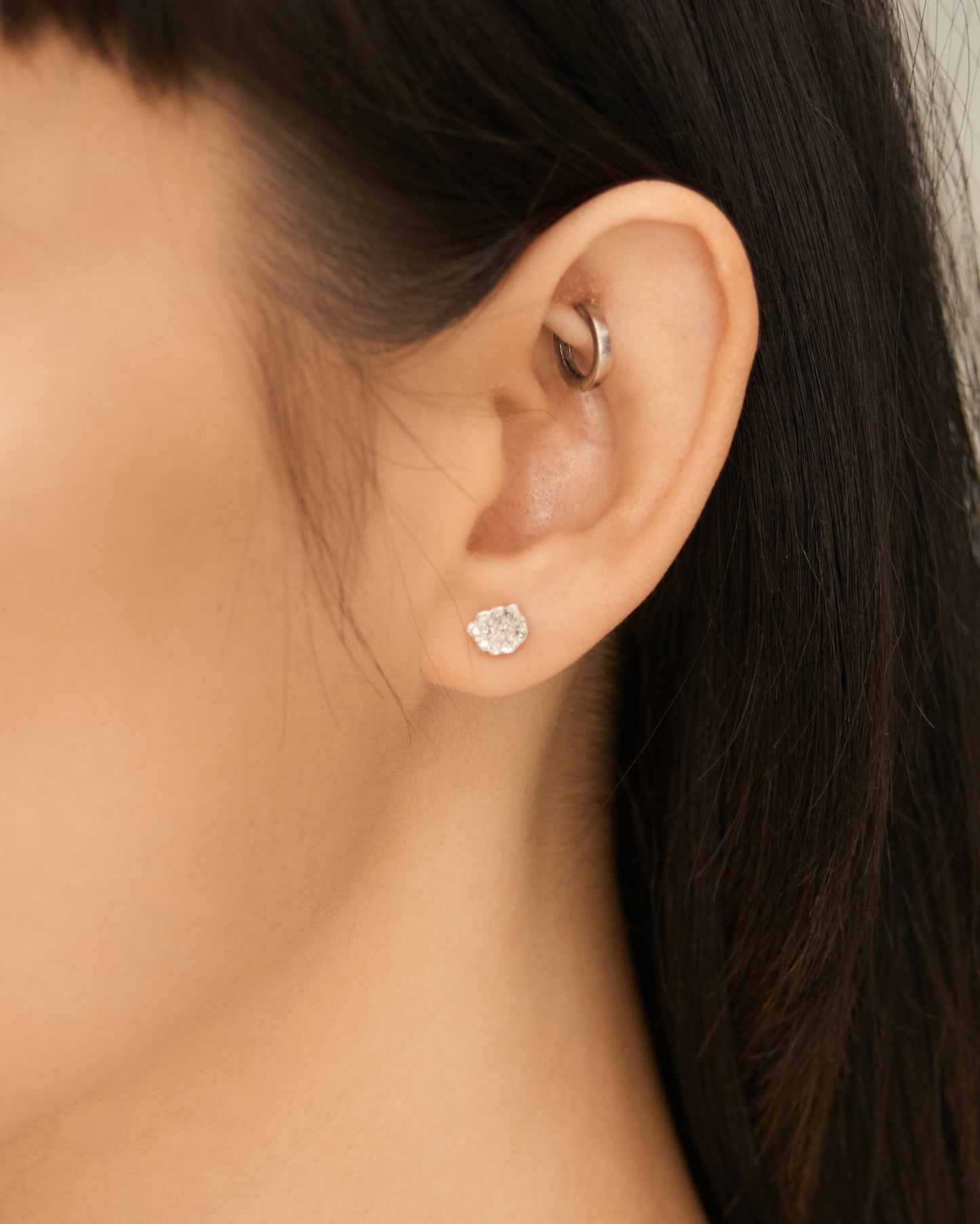 Bo Shargan 8x8 Diamond Earrings