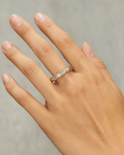 Sei Copper Brown Diamond Ring