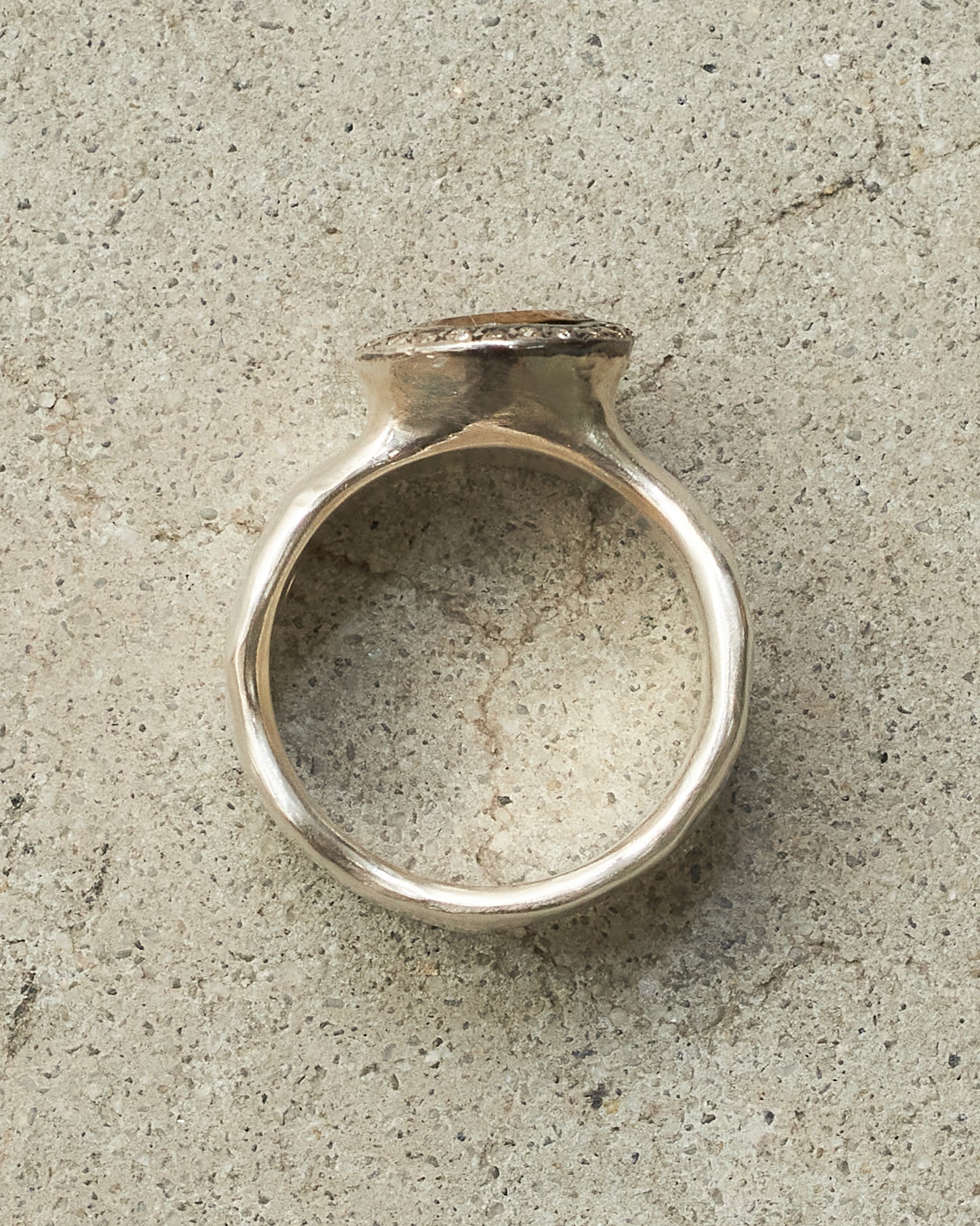 Addison Honey Quartz Ring