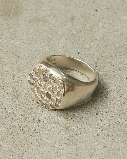 Aynur Icy Grey Diamonds Ring