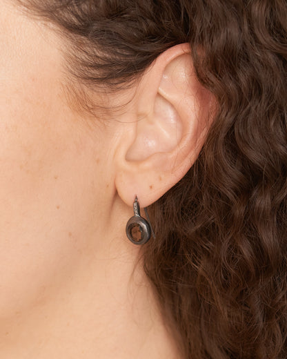 Bo Beenu Smoky Quartz Diamond Earrings