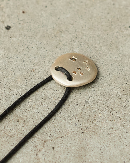 Pew Berytus Cognac Diamond Cord Necklace