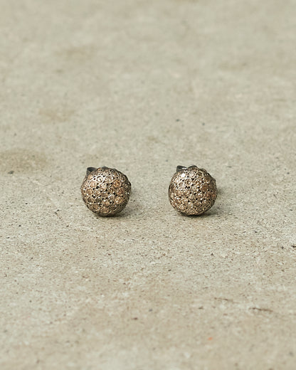 Bo Belquis Cognac Diamond Earrings