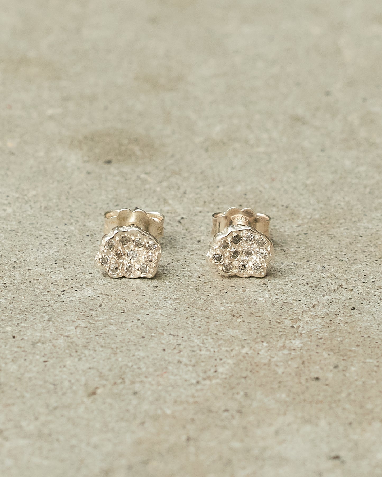 Bo Shargan 8x8 Diamond Earrings