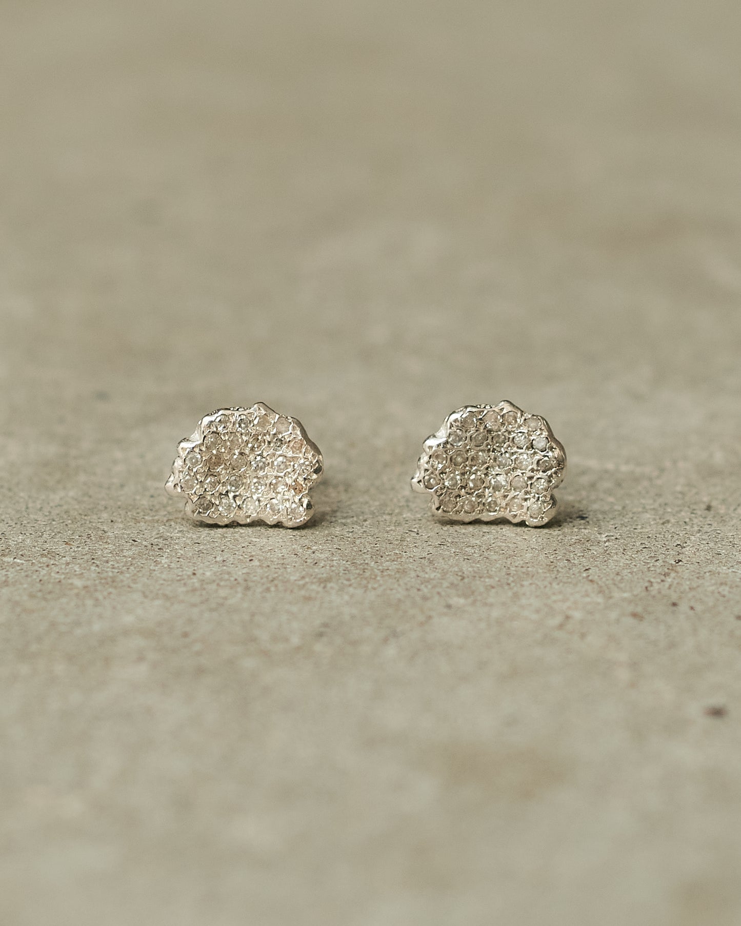Bo Tzigane 8x8 Diamond Earrings
