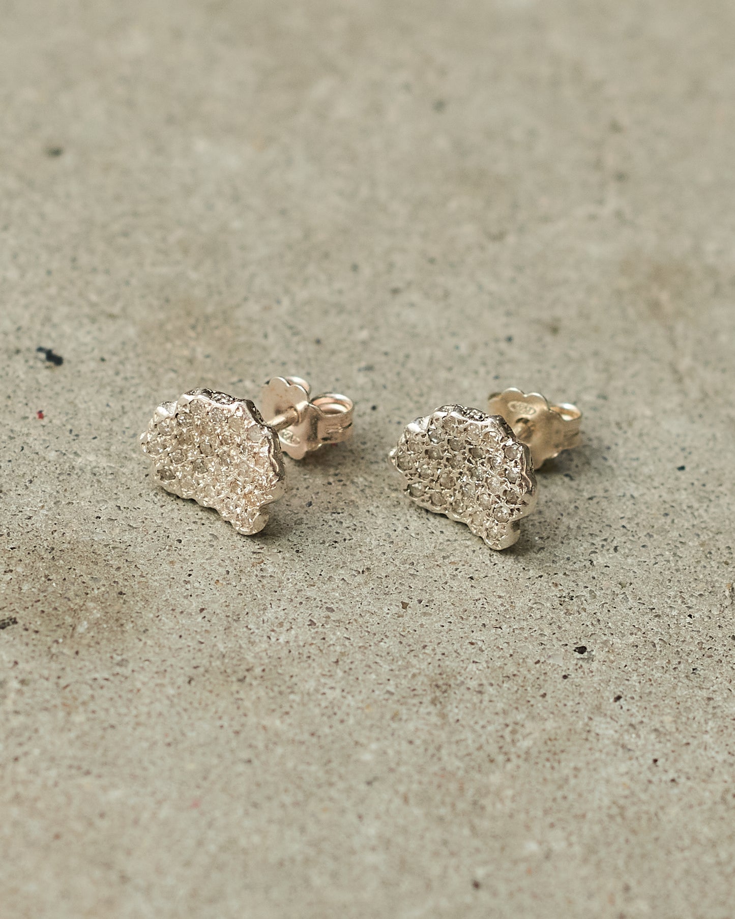 Bo Tzigane 8x8 Diamond Earrings
