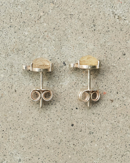 Bo Carita Golden Rutilated Quartz Earrings