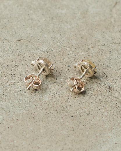 Bo Carita Golden Rutilated Quartz Earrings