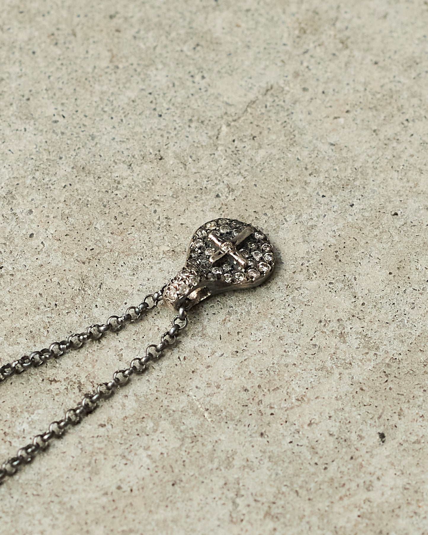 Pe Cross Icy Cognac Diamond Necklace