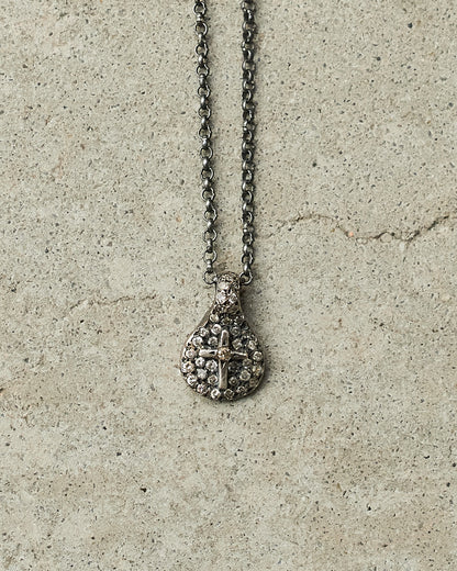 Pe Cross Icy Cognac Diamond Necklace