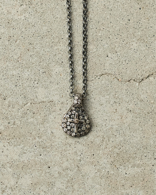 Pe Cross Icy Cognac Diamond Necklace
