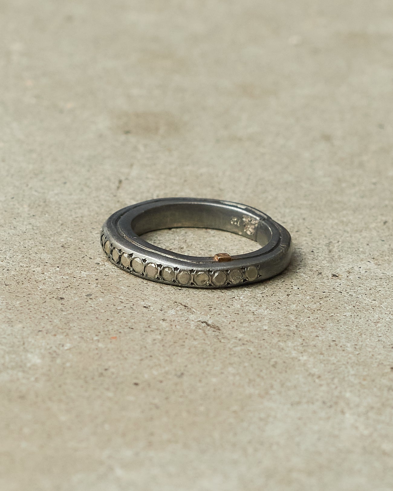 Ester Icy Yellow Diamond Band