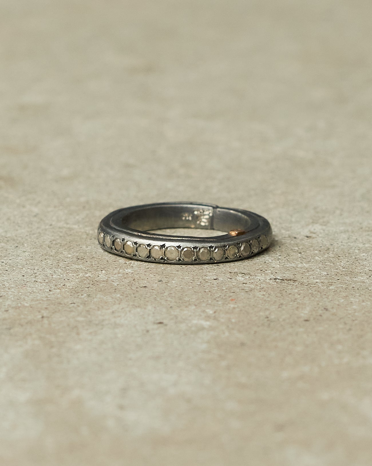 Ester Icy Yellow Diamond Band