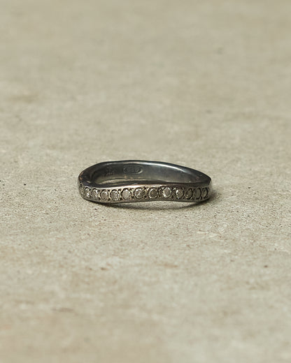 Fay Oxidised Icy Diamond Ring