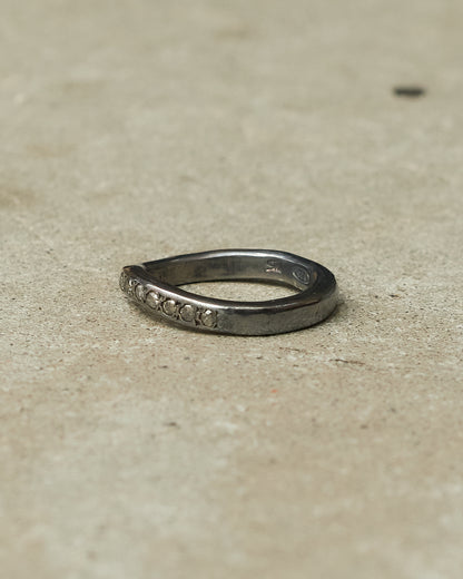 Fay Oxidised Icy Diamond Ring