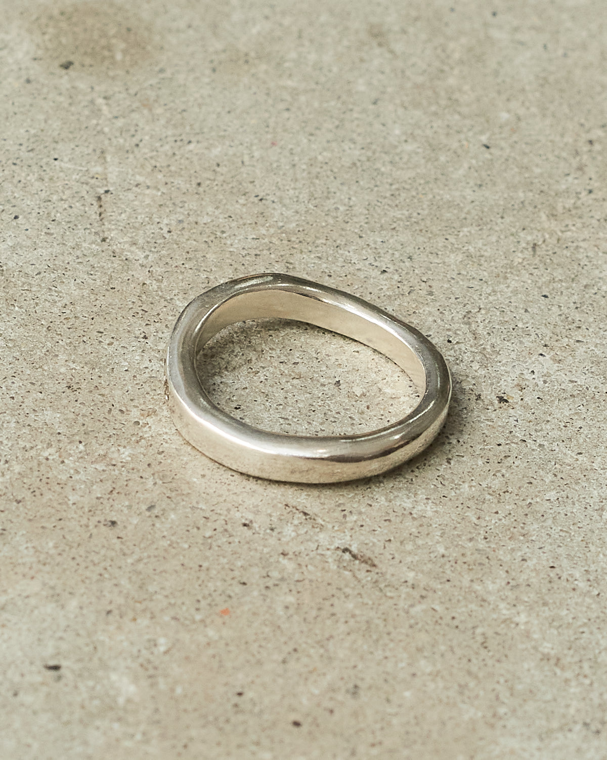 Fay Silver Cognac Diamond Ring