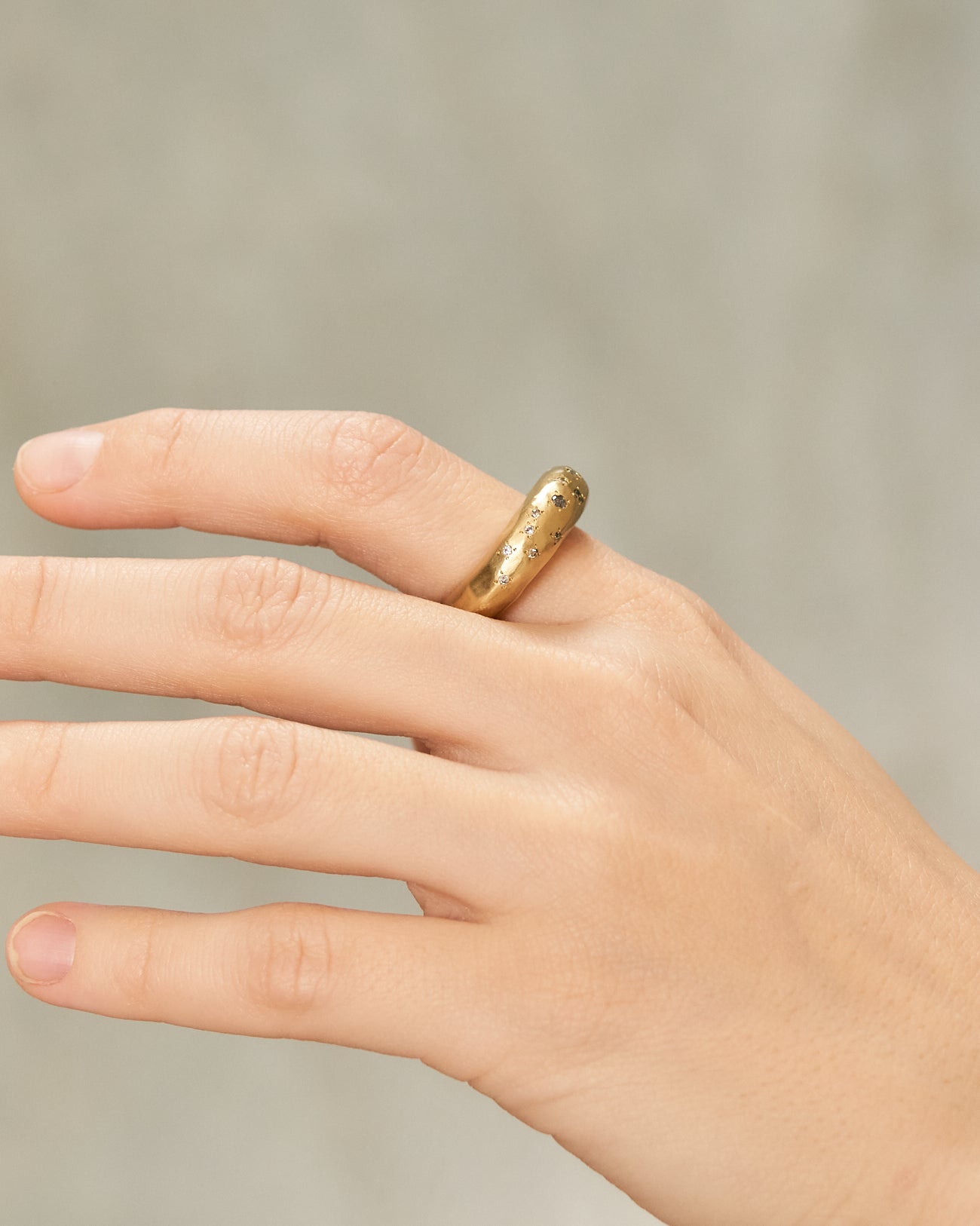 Firat Copper Rubies Ring